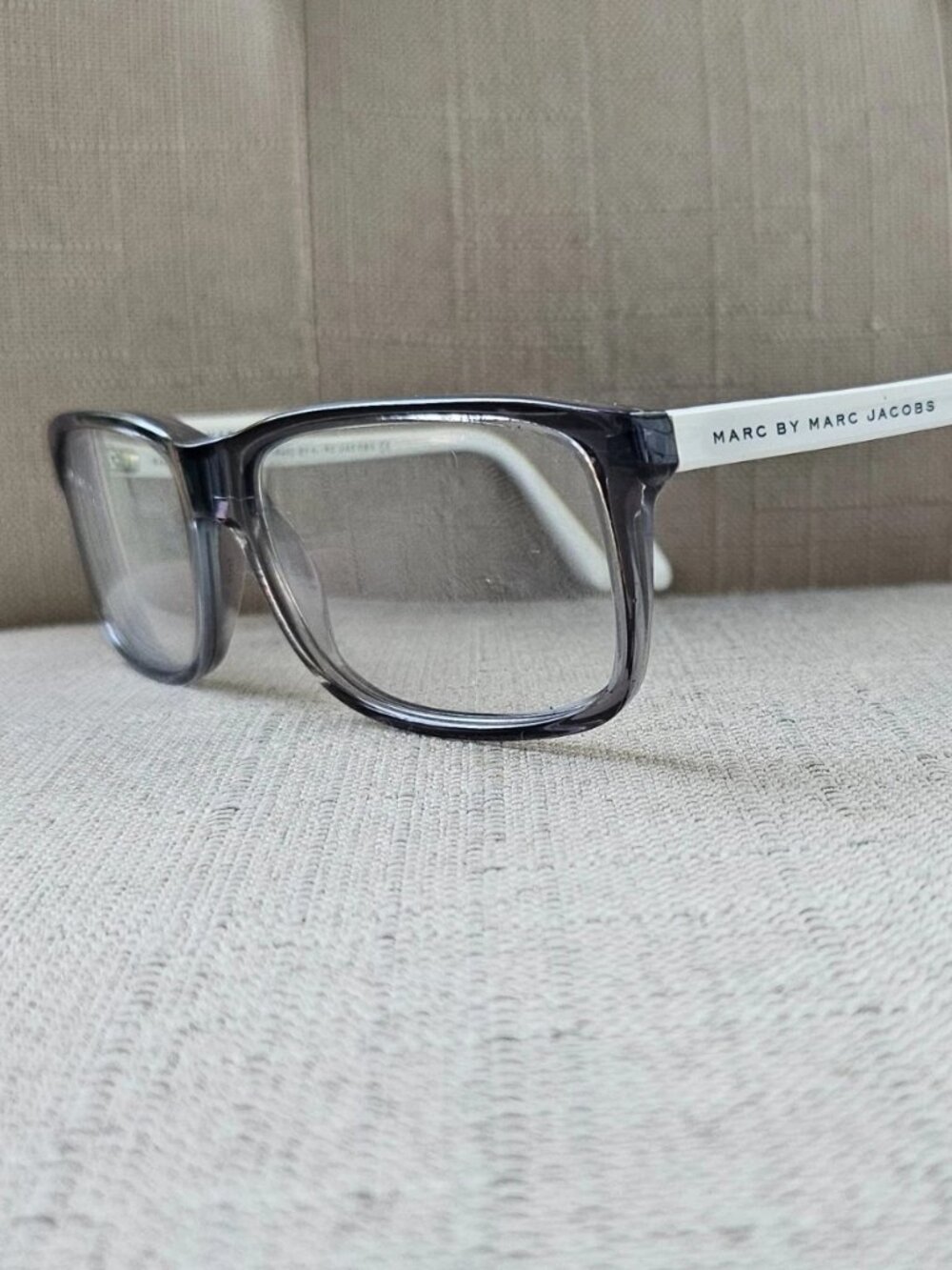 Marc by marc Jacobs Eyeglasses Gray/White Tone Eyewear Glasses MMJ513 7P2